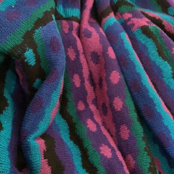 Vintage Jennifer Chase 80’s Sweater Coat / Jacket - Picture 6 of 6